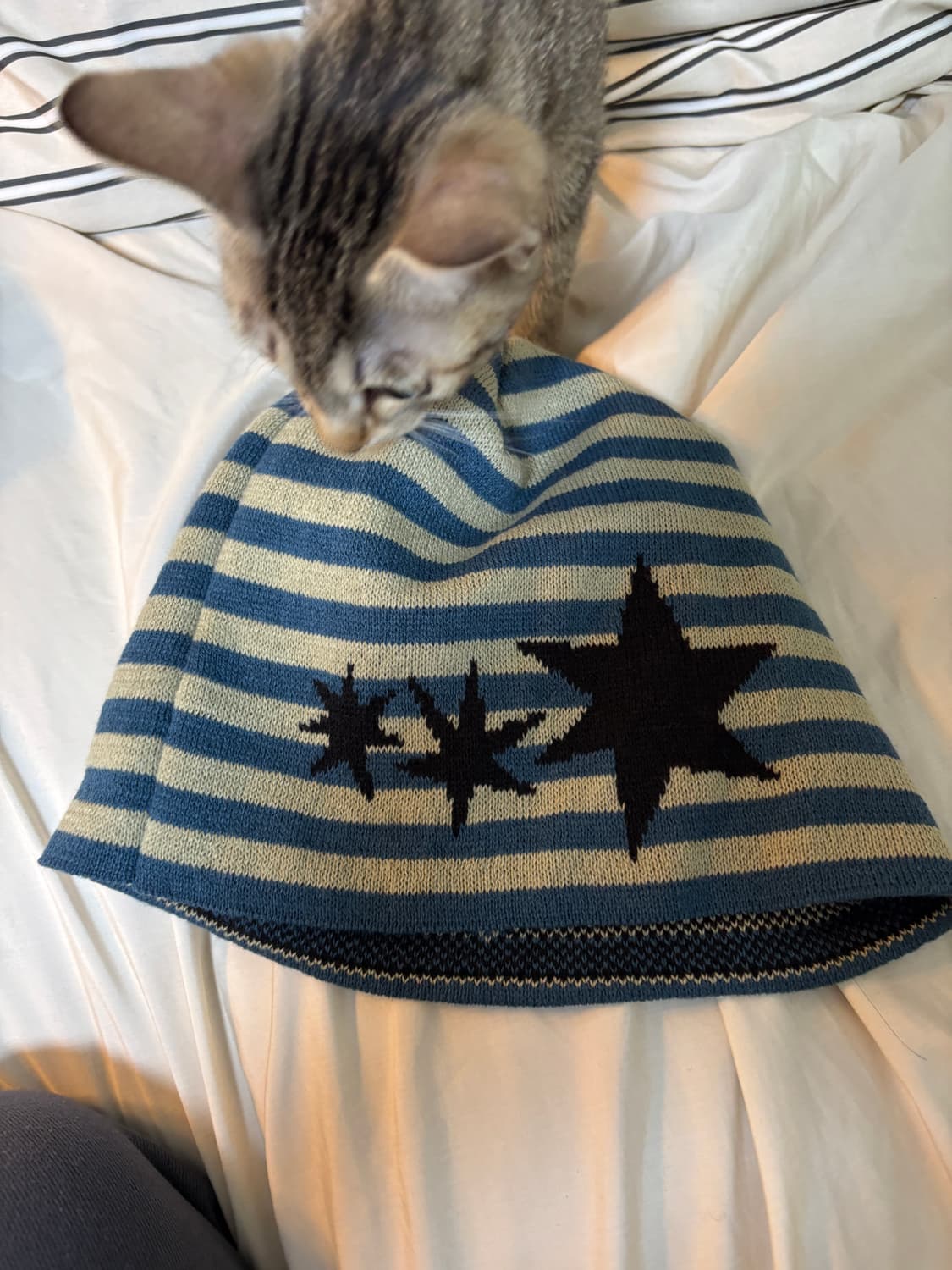 탄산마그네슘 스트라이프 비니 상품이미지1