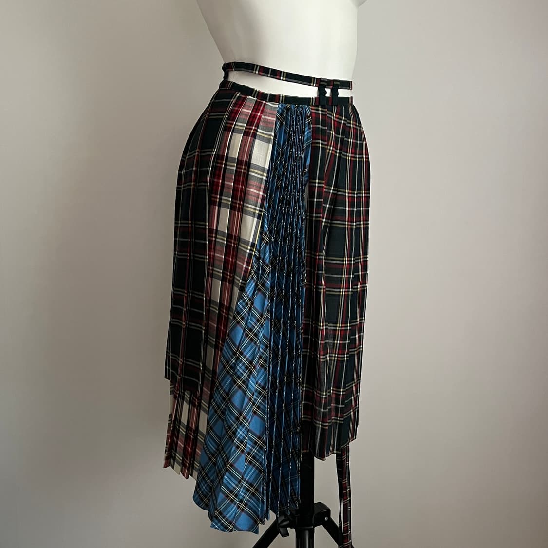 facetasm tartan check wrap skirt 상품이미지1