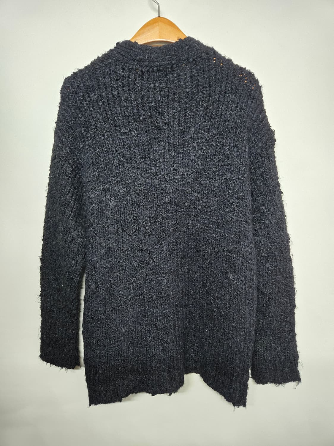 Studio Kantine 스튜디오 칸틴 부클  블랙 가디건 여 free 상품이미지2