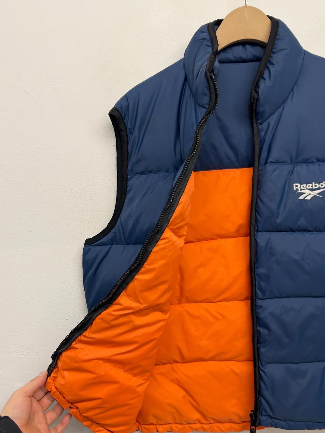 00s 리복 리버시블 패딩 조끼 상품이미지4