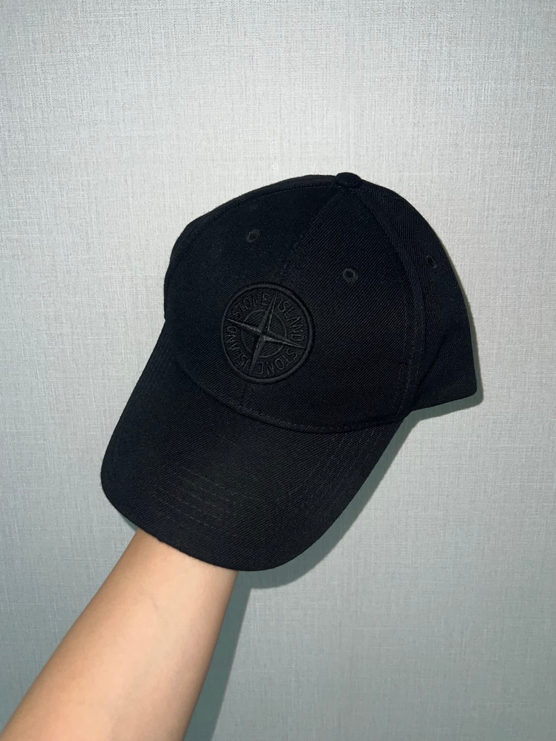 스톤아일랜드 블랙 볼캡 상품이미지1