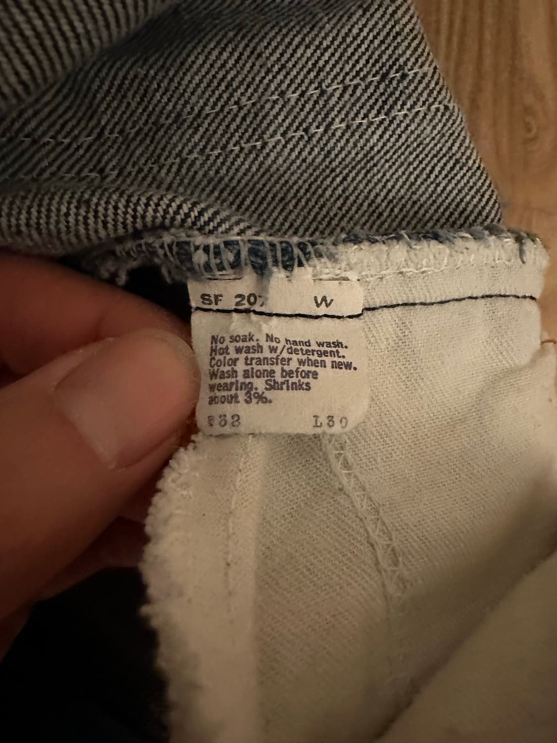 80s 빈티지 리바이스 646 벨바텀 (Valencia made) 상품이미지7