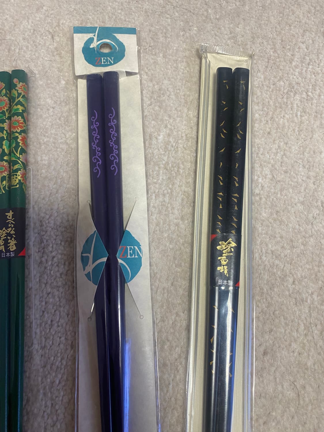 일본 고급 나무 젓가락 4인 상품이미지3