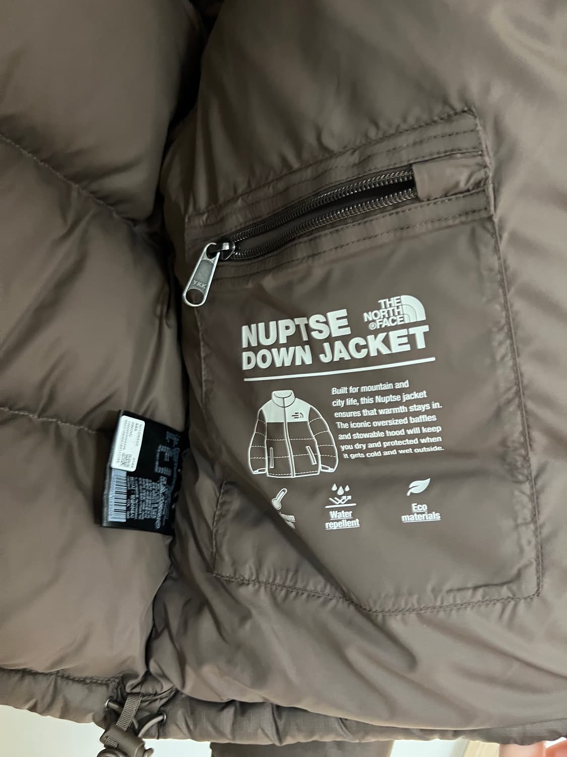 노스페이스 패딩 눕시 자켓 여성 1996 눕시 새상품 상품이미지3
