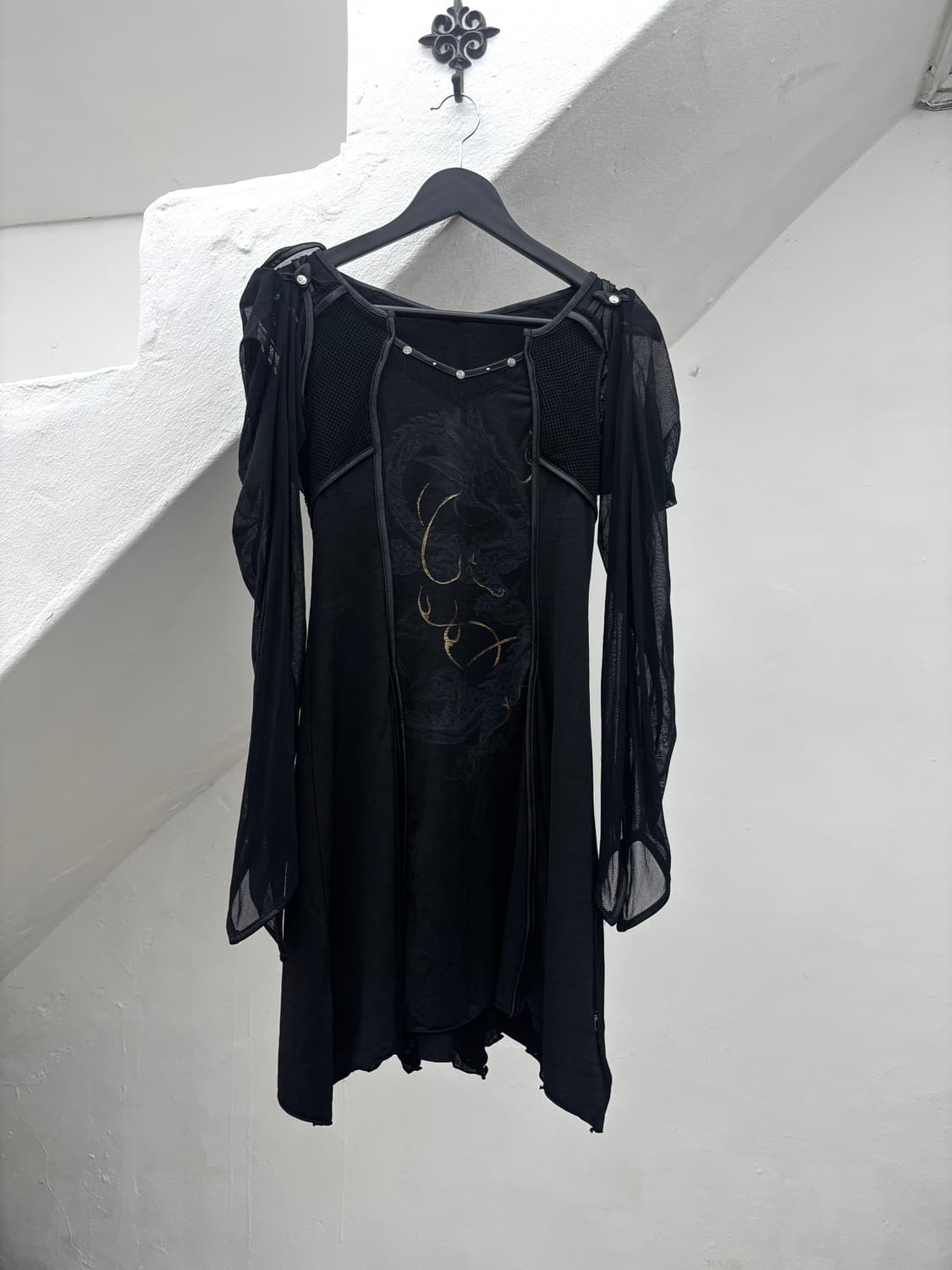Ozz Croce  gothic oriental detail top 상품이미지4
