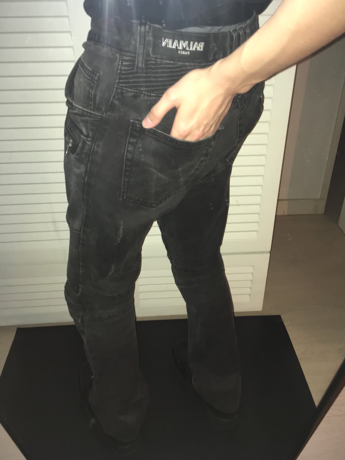 발망 바이커진 블랙 상품이미지1