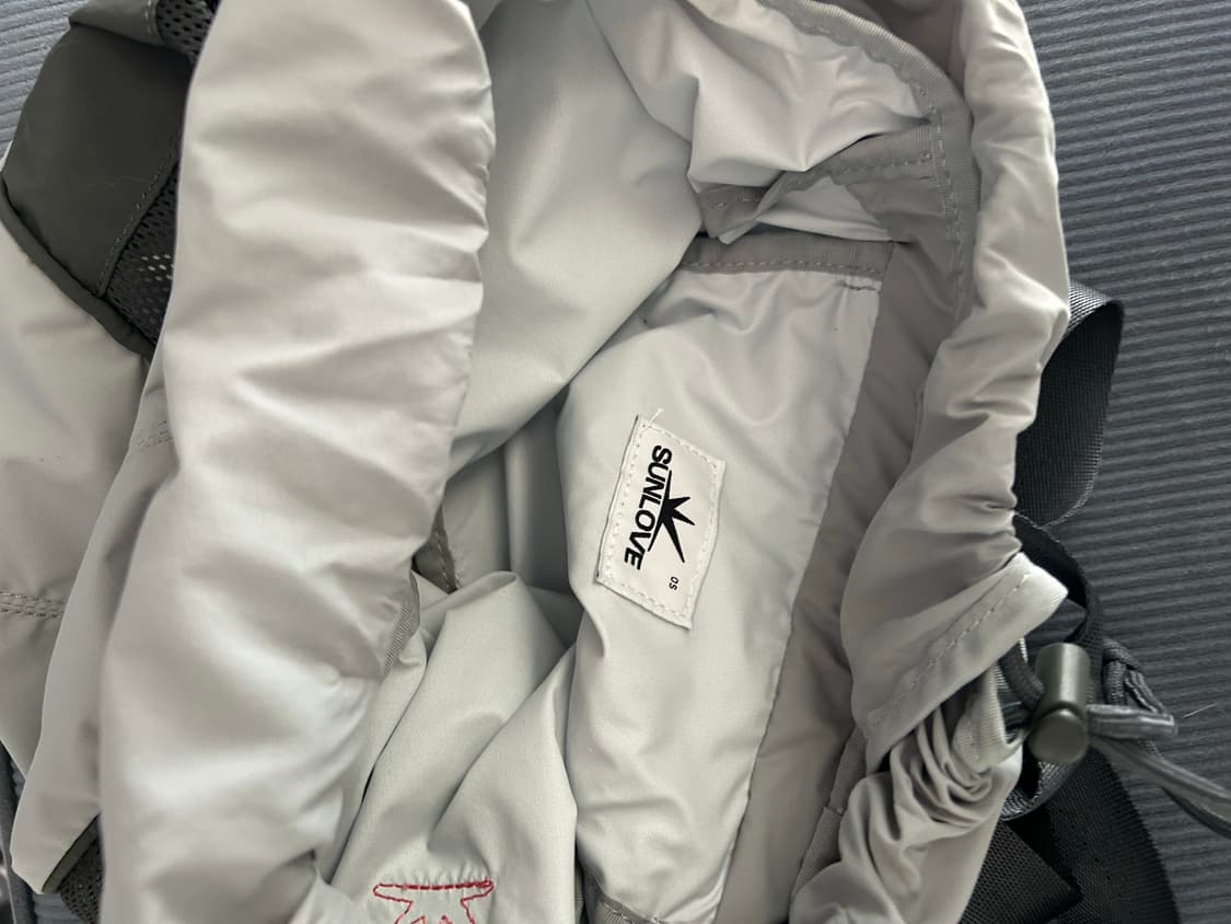 썬러브 Supplex Tourer Gym Sack Grey 상품이미지5