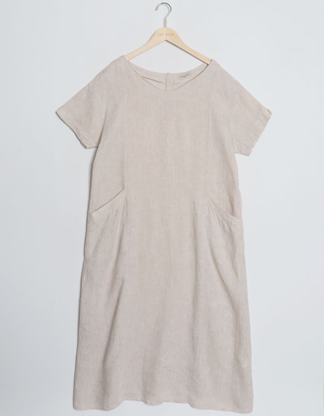 Samansa Mos2 Loose-Fit Linen One-Piece 상품이미지1