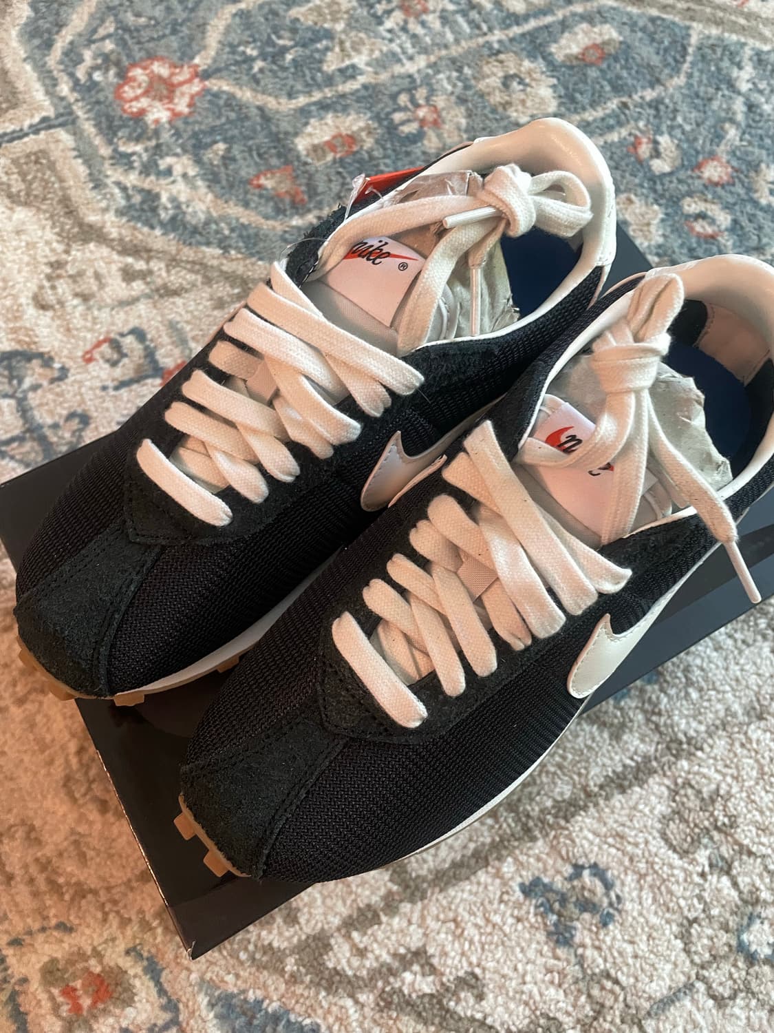 W) 나이키 LD-1000 블랙 세이프티 오렌지(새제품,240) 상품이미지2