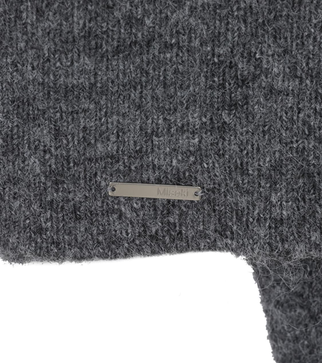 Side button knit GREY 상품이미지8