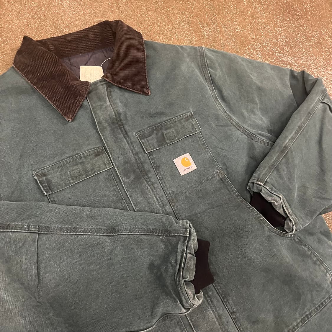 90sCarhartt C26 워크 자켓 (110-115) 상품이미지4