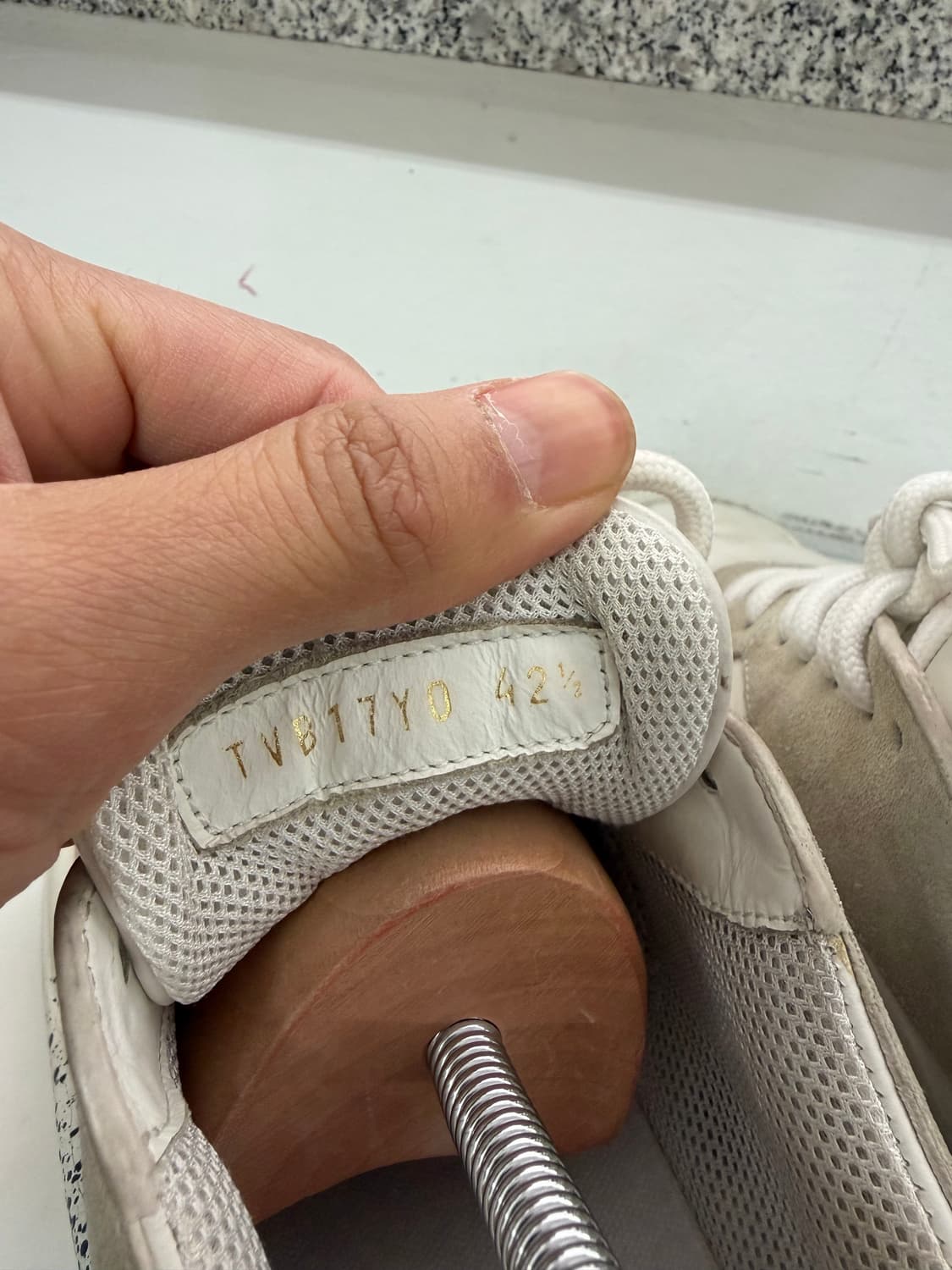 정품) 발렌티노 스프레이 그라데이션 검보이 스니커즈 42.5 상품이미지7