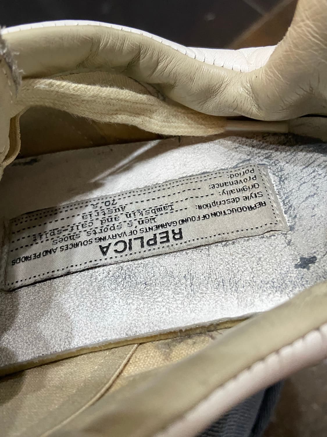 Maison Margiela 마읍엘라 독일군 레플리카 스니커즈 상품이미지6