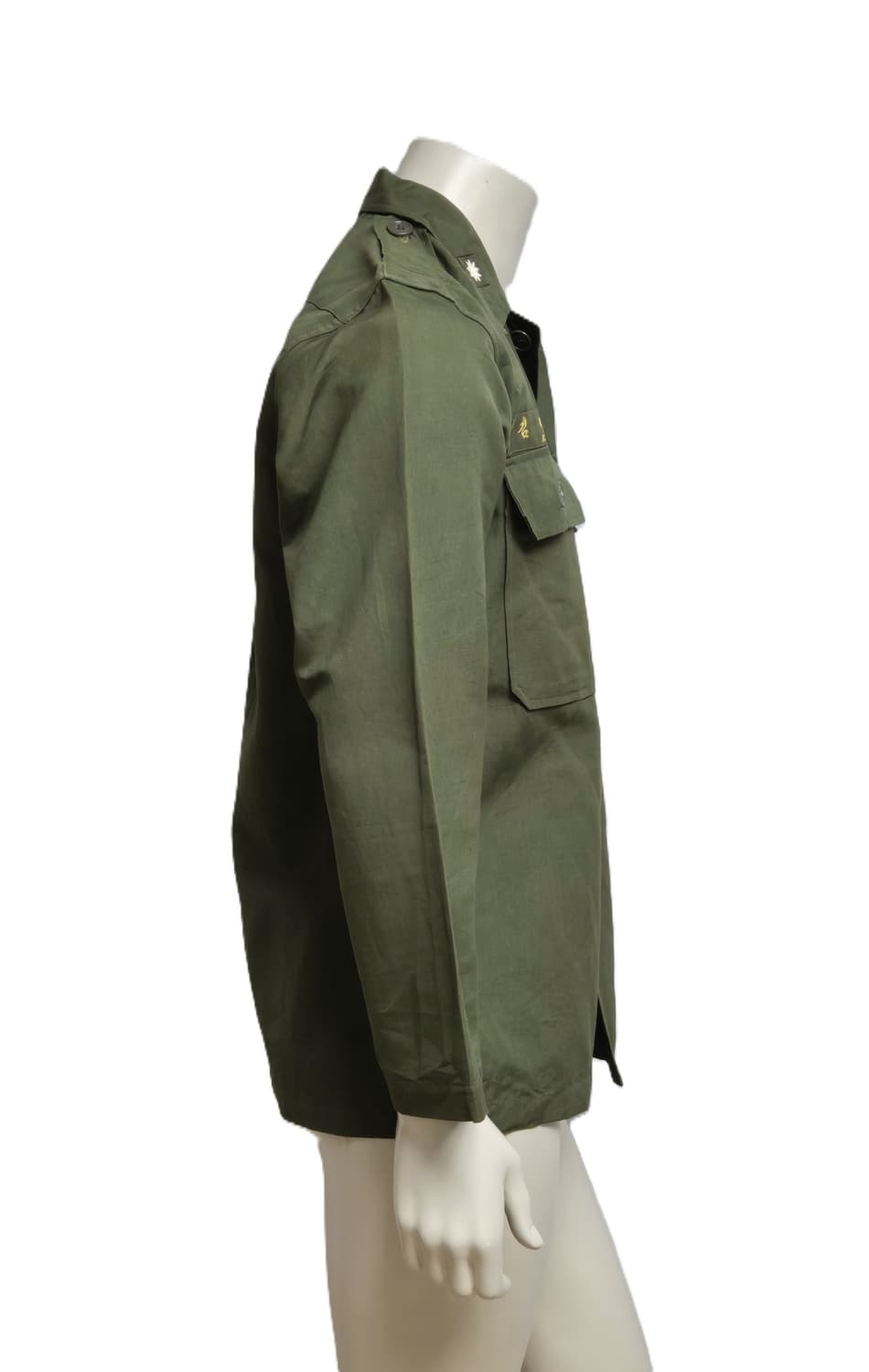 육군 구형 월남전 9사단 공병 소령 민무늬 정글복 전투복 상의 (M) 상품이미지3