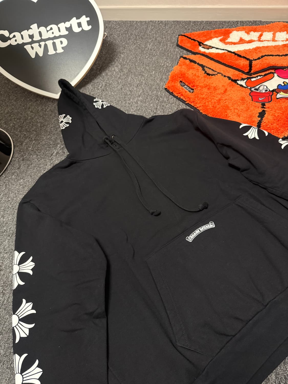 [XXL] 크롬하츠 X 드레이크 러버 보이 후드 마이애미 익스클루시브 상품이미지4