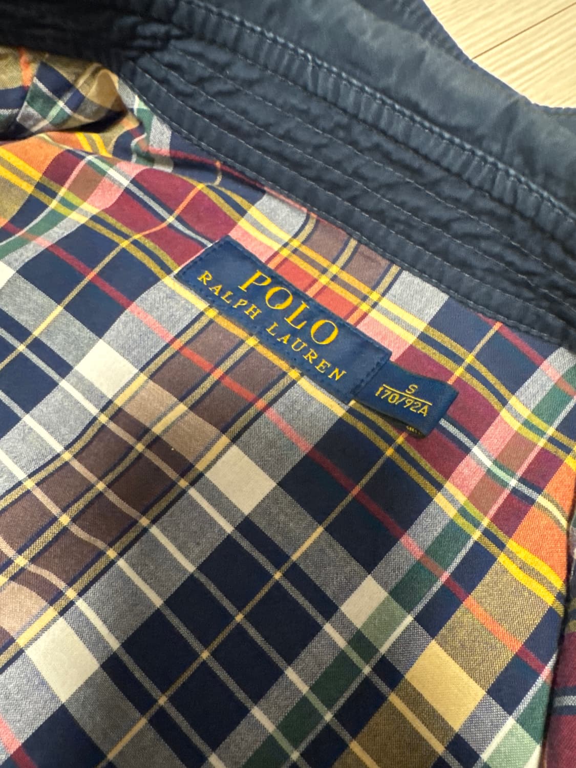 정품 Ralph Lauren 자켓 S 네이비 상품이미지3