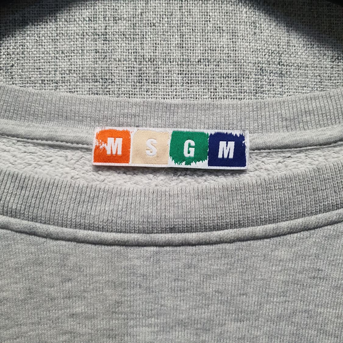 MSGM 기모 밀라노 브러시드 로고 맨투맨  상품이미지3