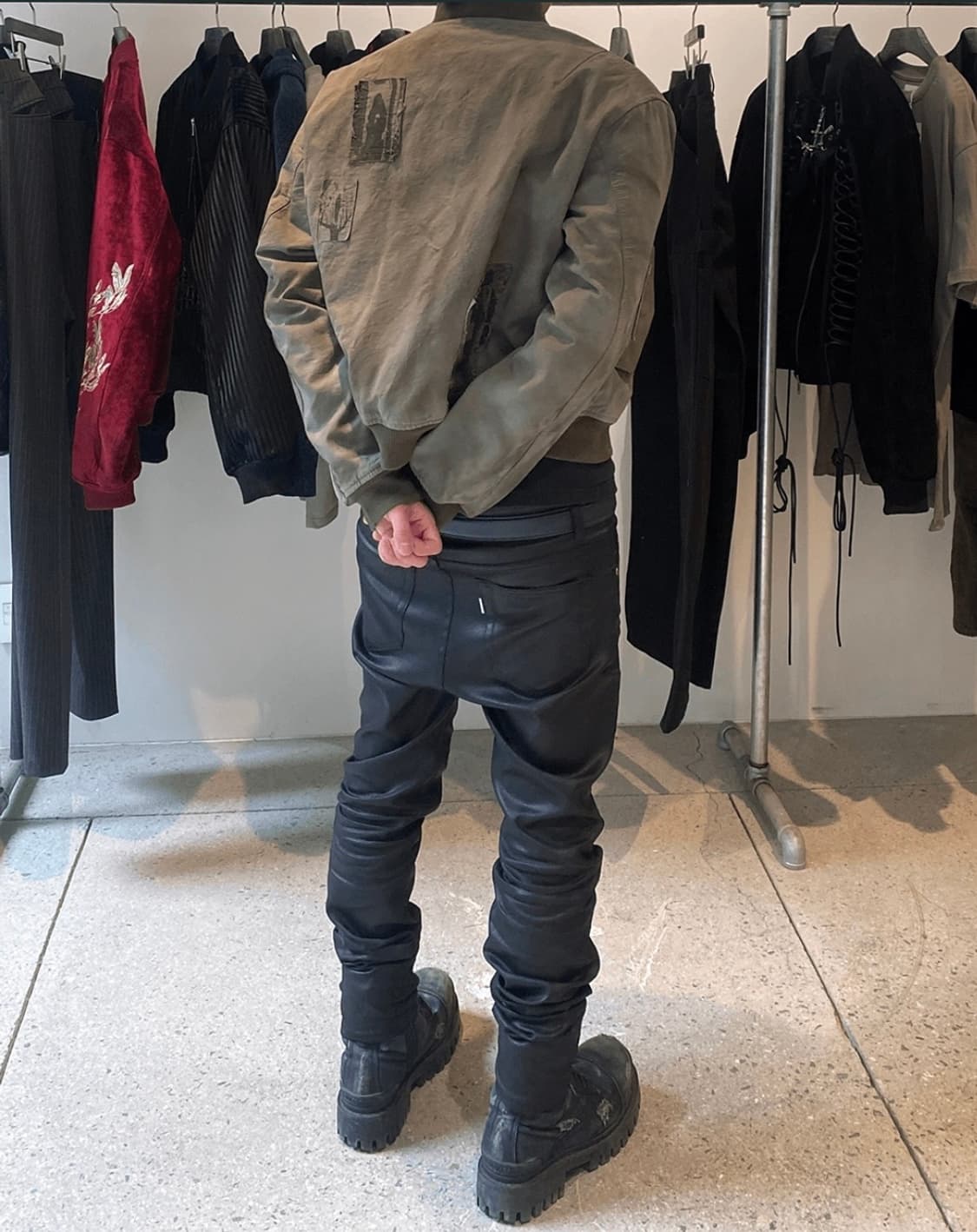 1) 언더마이카 패치드 마원 올리브 상품이미지4