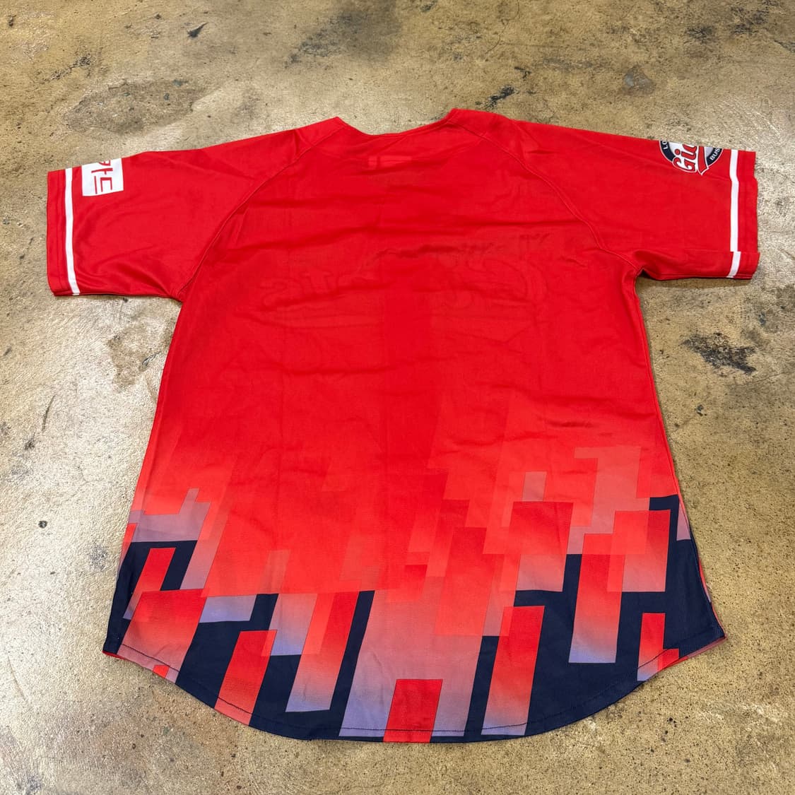 [ M ] 롯데자이언츠 반팔 야구 유니폼 b8 상품이미지3