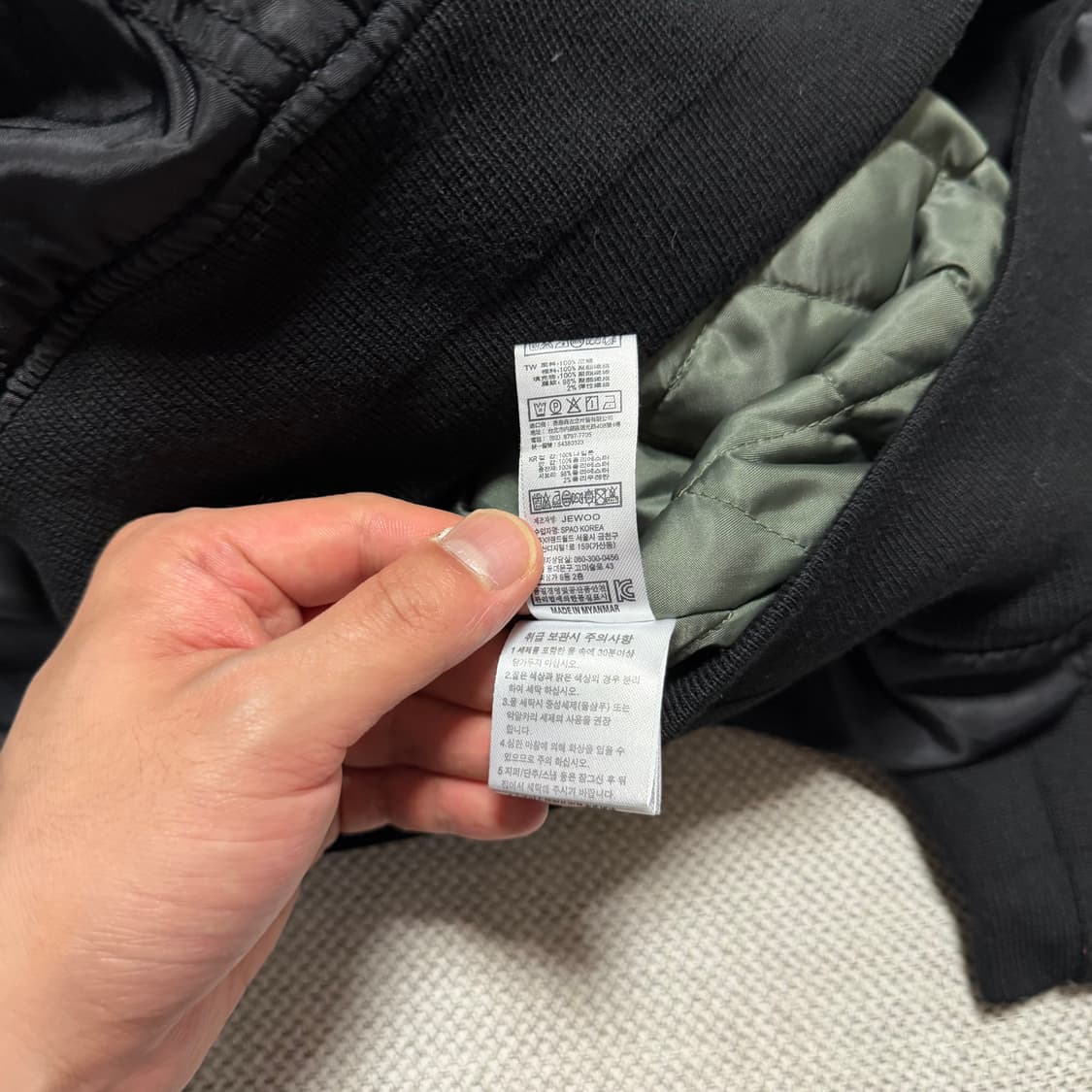 SPAO 스파오 MA-1 항공점퍼 상품이미지4