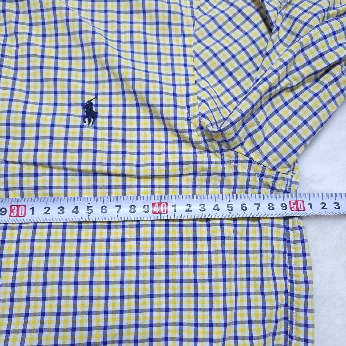 폴로 주니어 체크 긴팔셔츠 XL 0325 상품이미지4