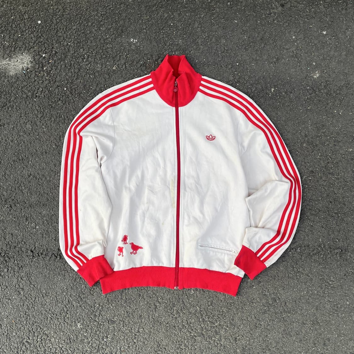 급매 00s 아디다스 도쿄 대대장 화이트 져지 L 상품이미지3