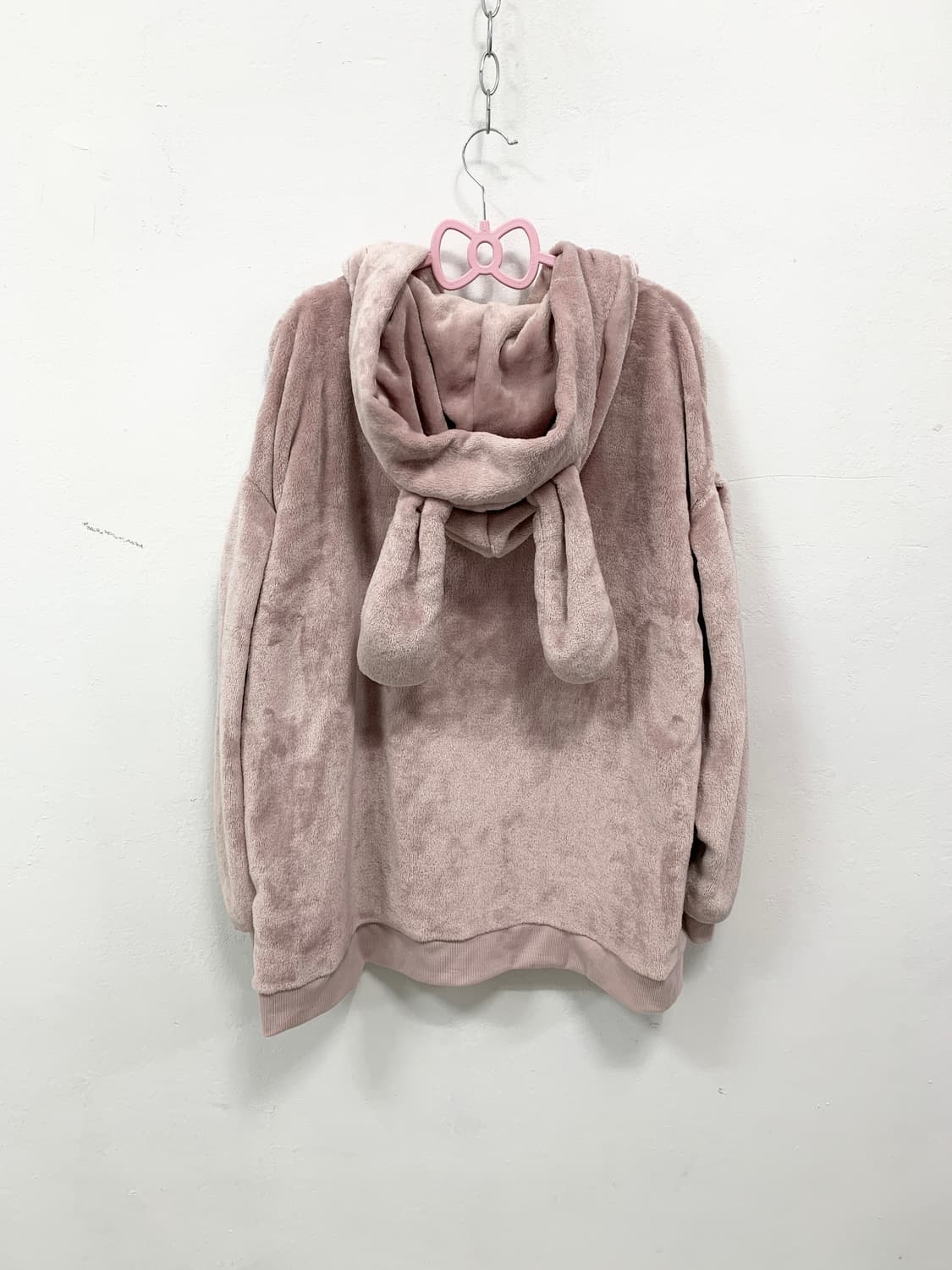 [BLUE STRIVE] 핑크 우사미미 🐰 퍼 후드집업 상품이미지6