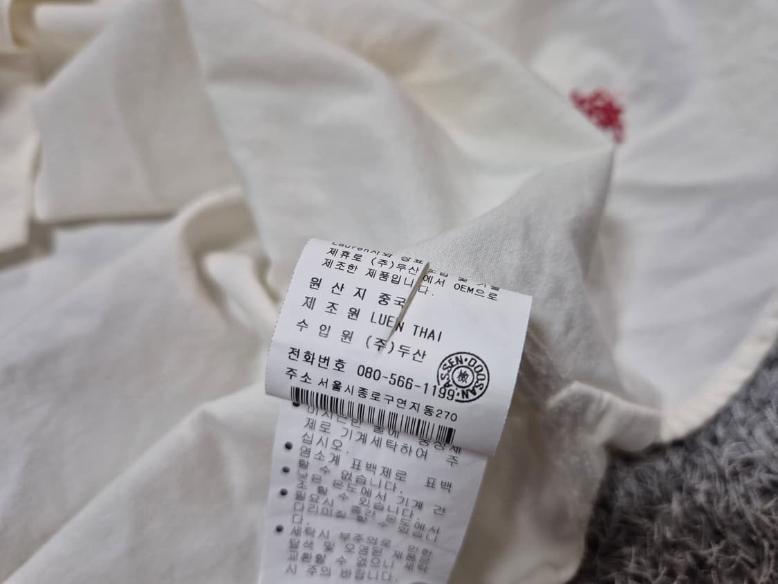 폴로 랄프로렌 남성 투포켓 워시드 셔츠 M 상품이미지8