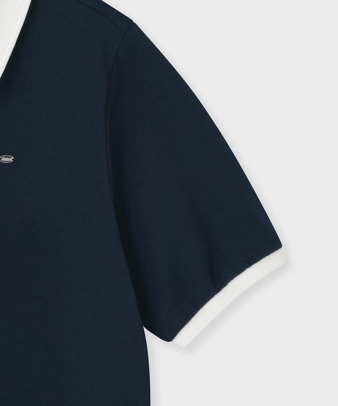 팔렛 카라 반팔티 네이비 상품이미지5