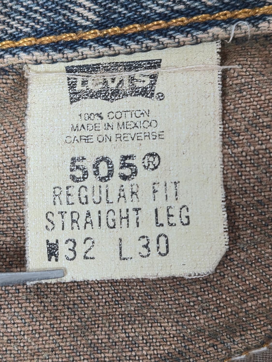 리바이스Levis 505 mexico 32사이즈 P-191 상품이미지5
