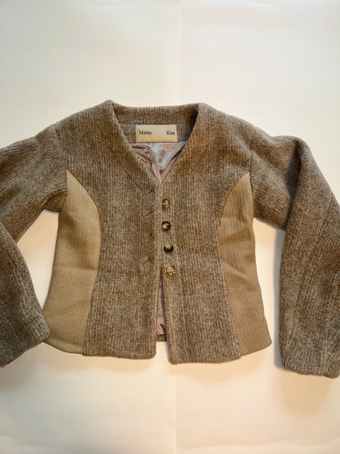 마뗑킴 볼륨 가디건 자켓 상품이미지4