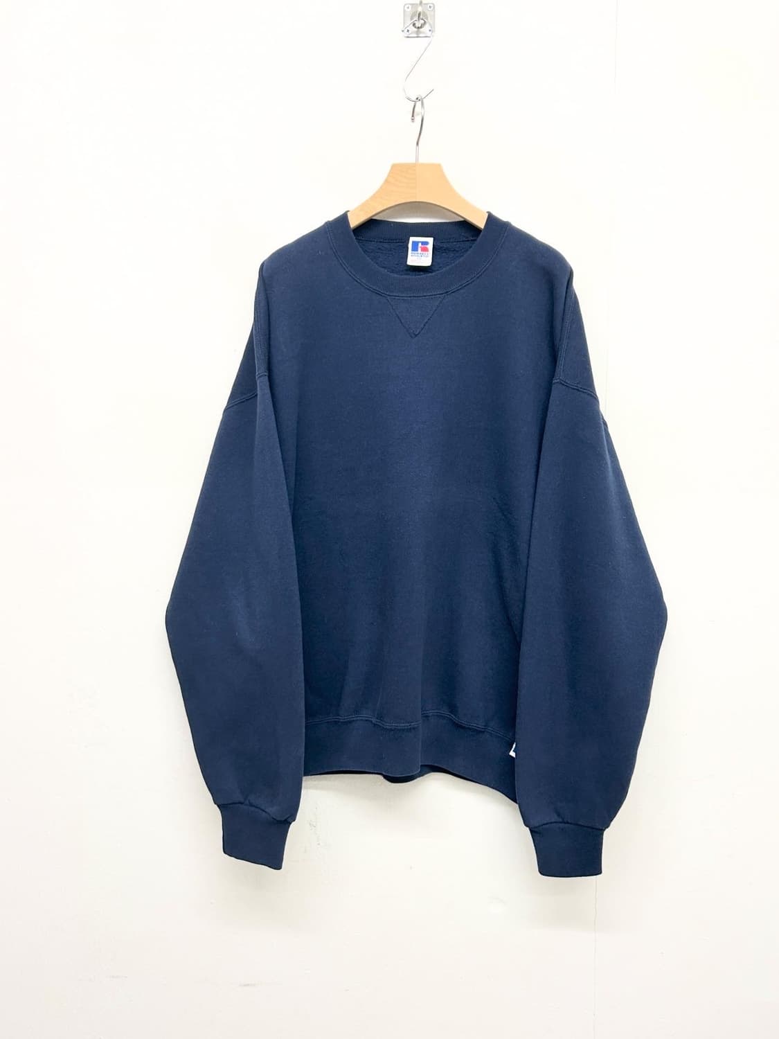 90s USA 러셀 Navy 네이비 맨투맨 티셔츠 상품이미지1