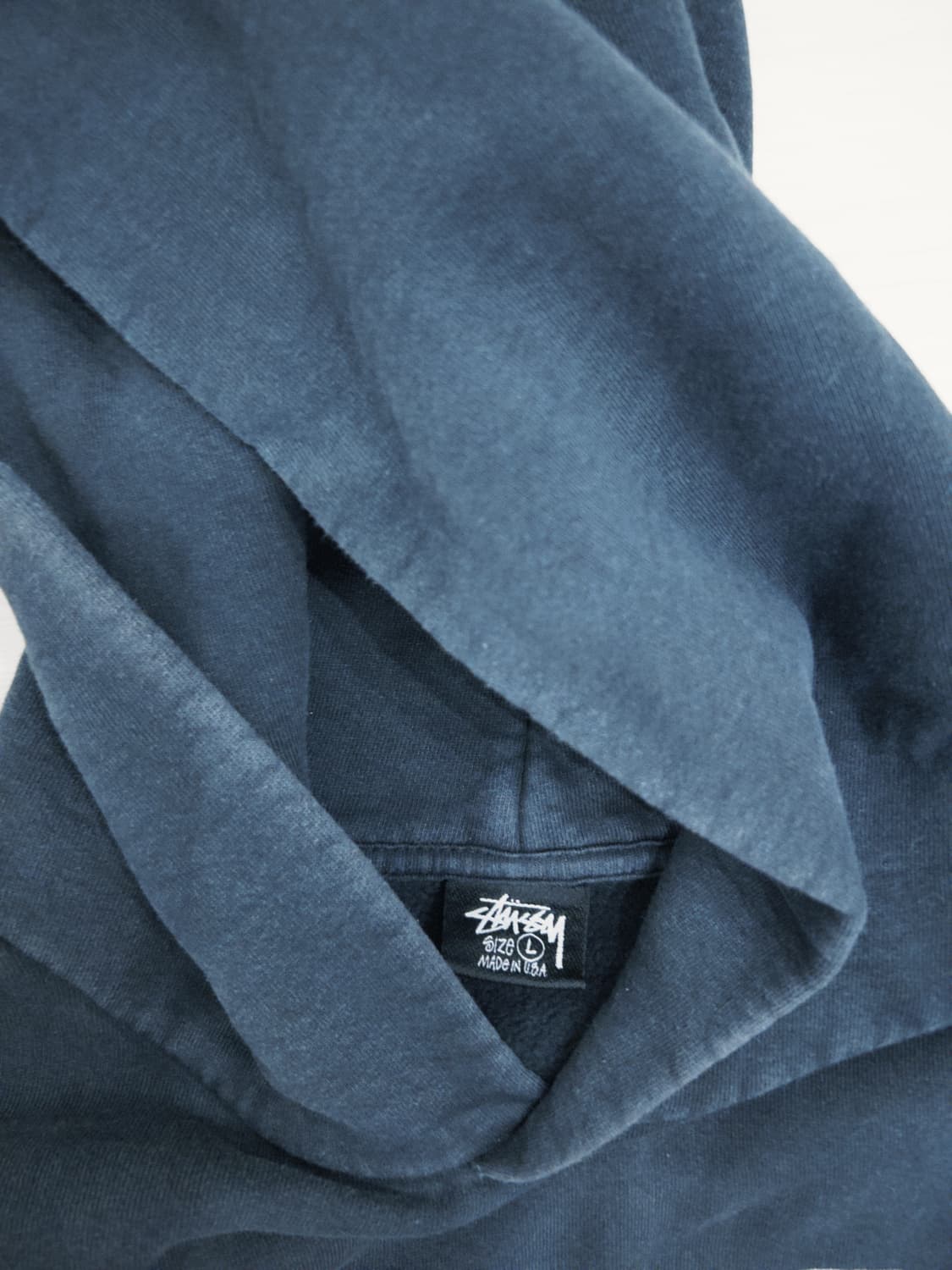 스투시 아워레거시 드롭 쉐도우 후드 블랙 L 사이즈 상품이미지2