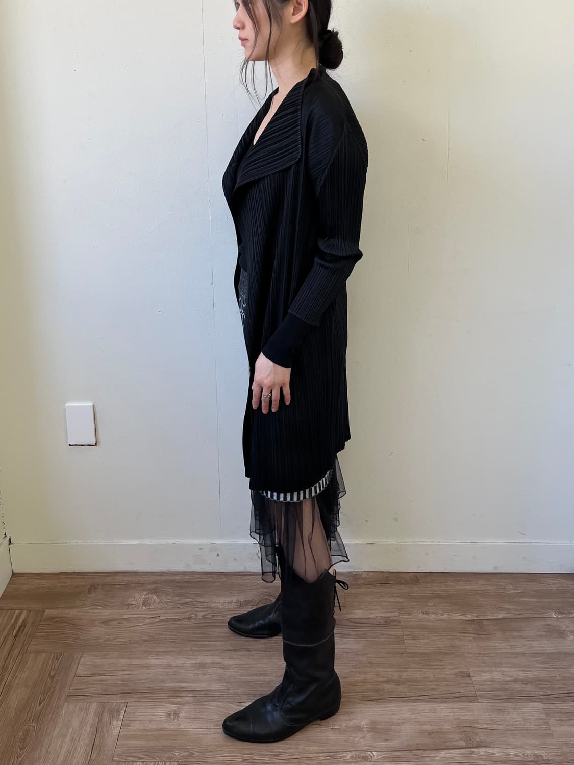 PLEATS PLEASE 플리츠 롱 가디건 상품이미지9