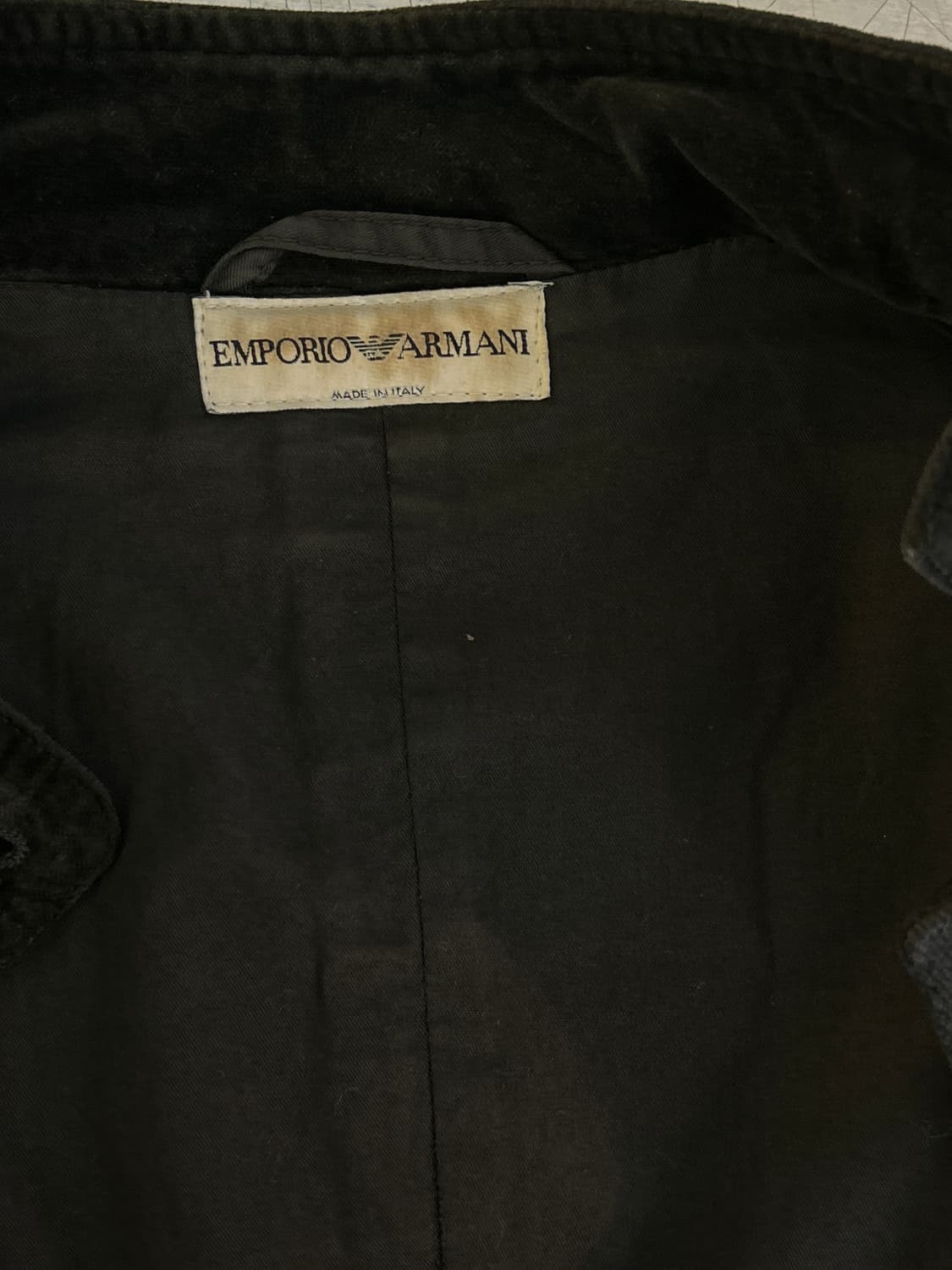 Emporio Armani 벨벳 자켓 상품이미지5