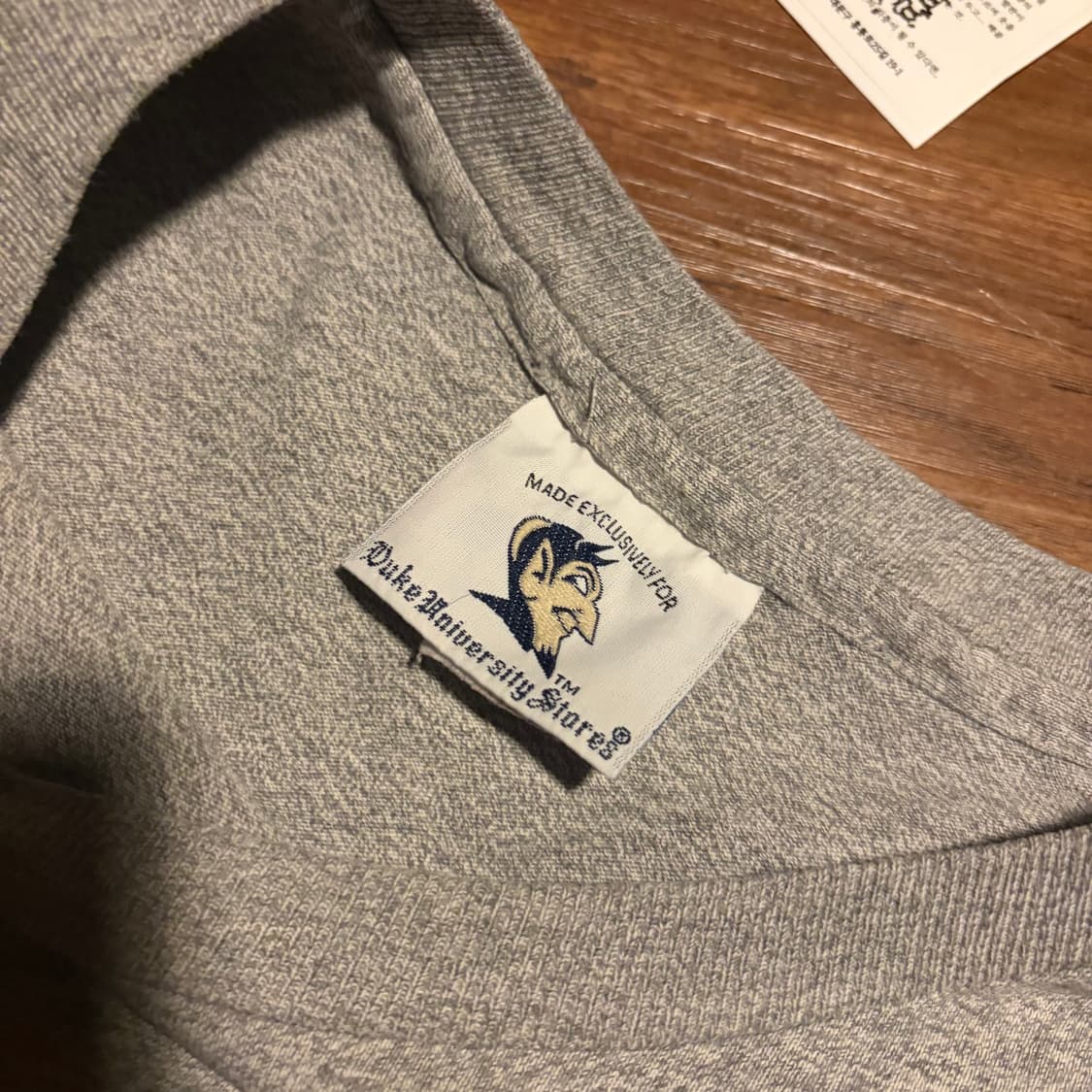 90s duke university original 싱글스티치 티셔츠 상품이미지3