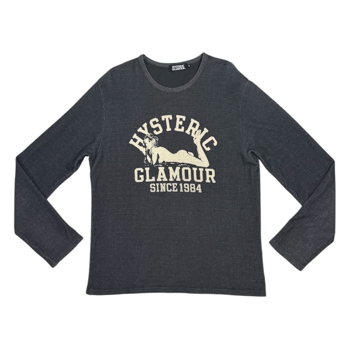 히스테릭 글래머 히스걸 와플 니트 맨투맨 스웨터 상품이미지1