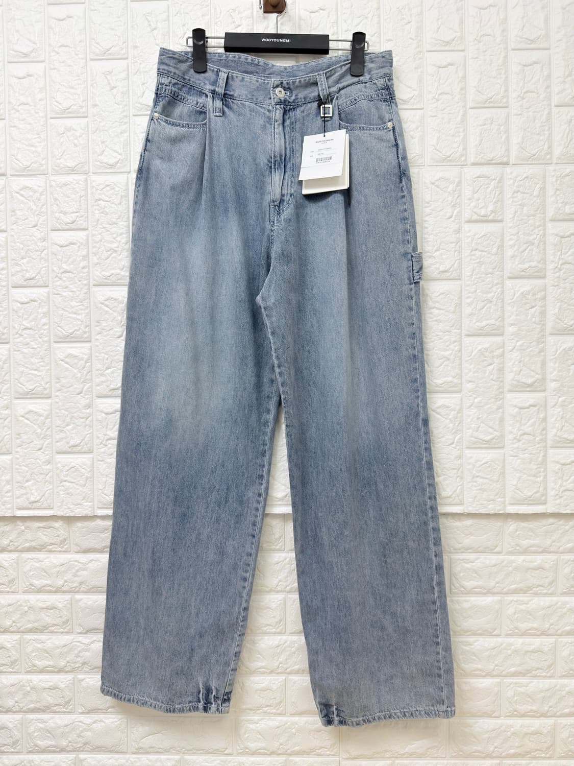 (26ss새상품)우영미 라이트웨이트 데님 팬츠 (46) 상품이미지1