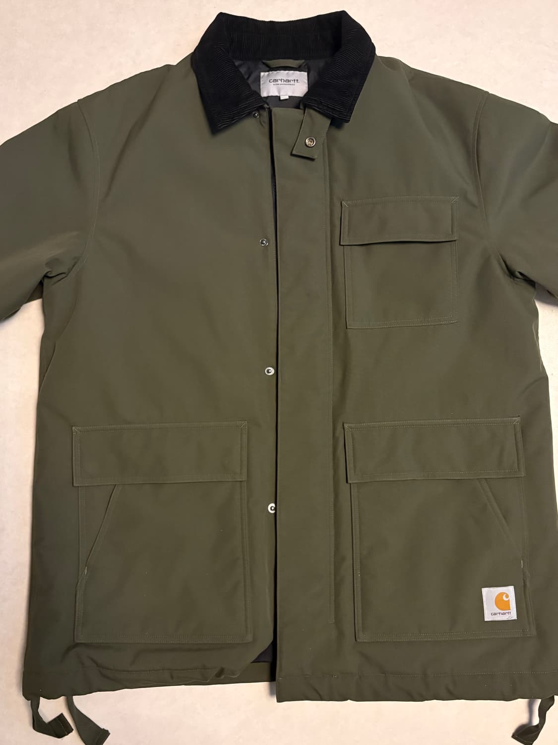 칼하트윕 clarton jacket 올리브 상품이미지2