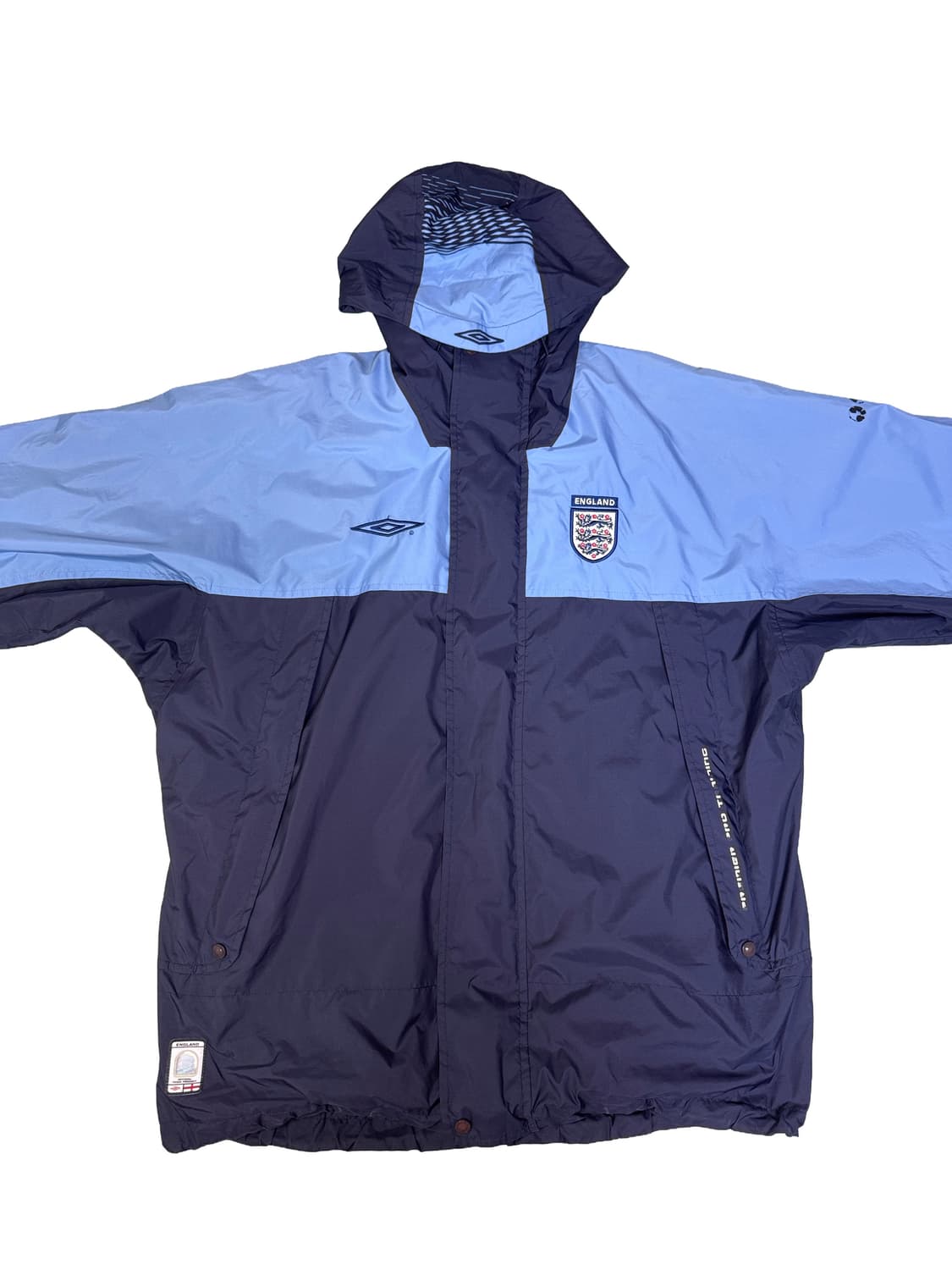 빈티지 00s 엄브로 UMBRO 잉글랜드 프리미어프로 트레이닝자켓 L 상품이미지3