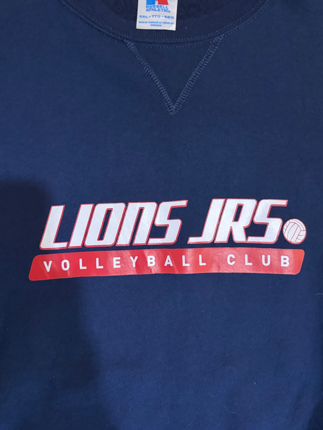 XXL) 러셀 맨투맨 발리볼 프린팅 상품이미지2