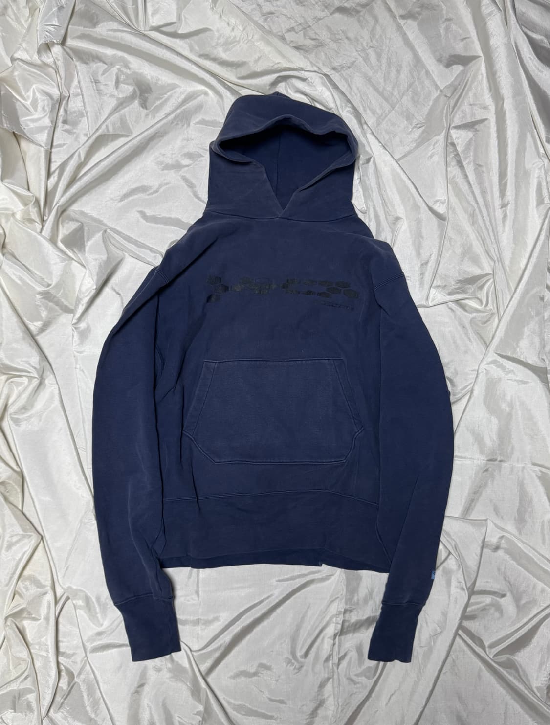 Y2k Style Dark Blue Hoodie 상품이미지1