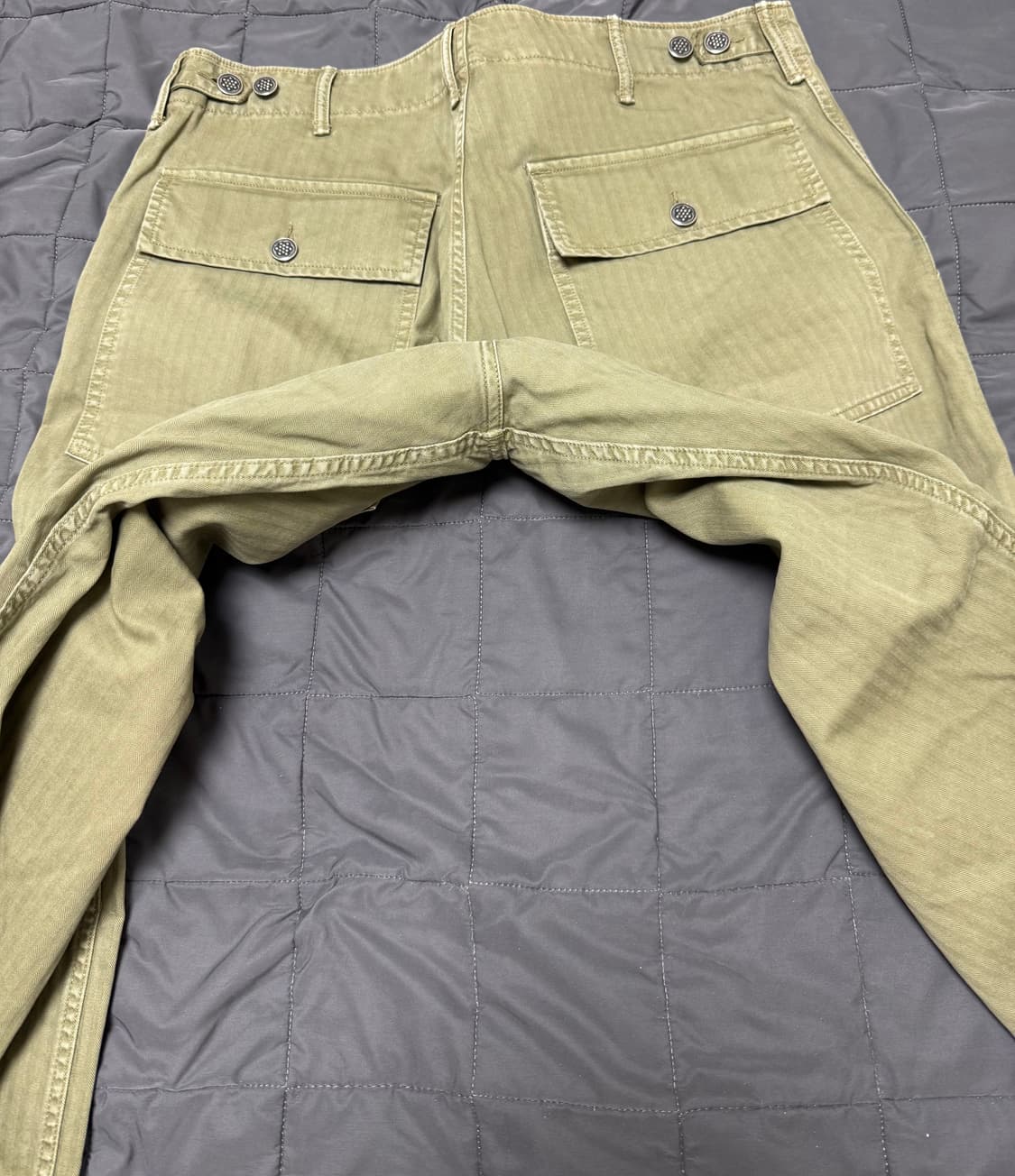 RRL 헤링본 퍼티그팬츠 33x32 상품이미지3