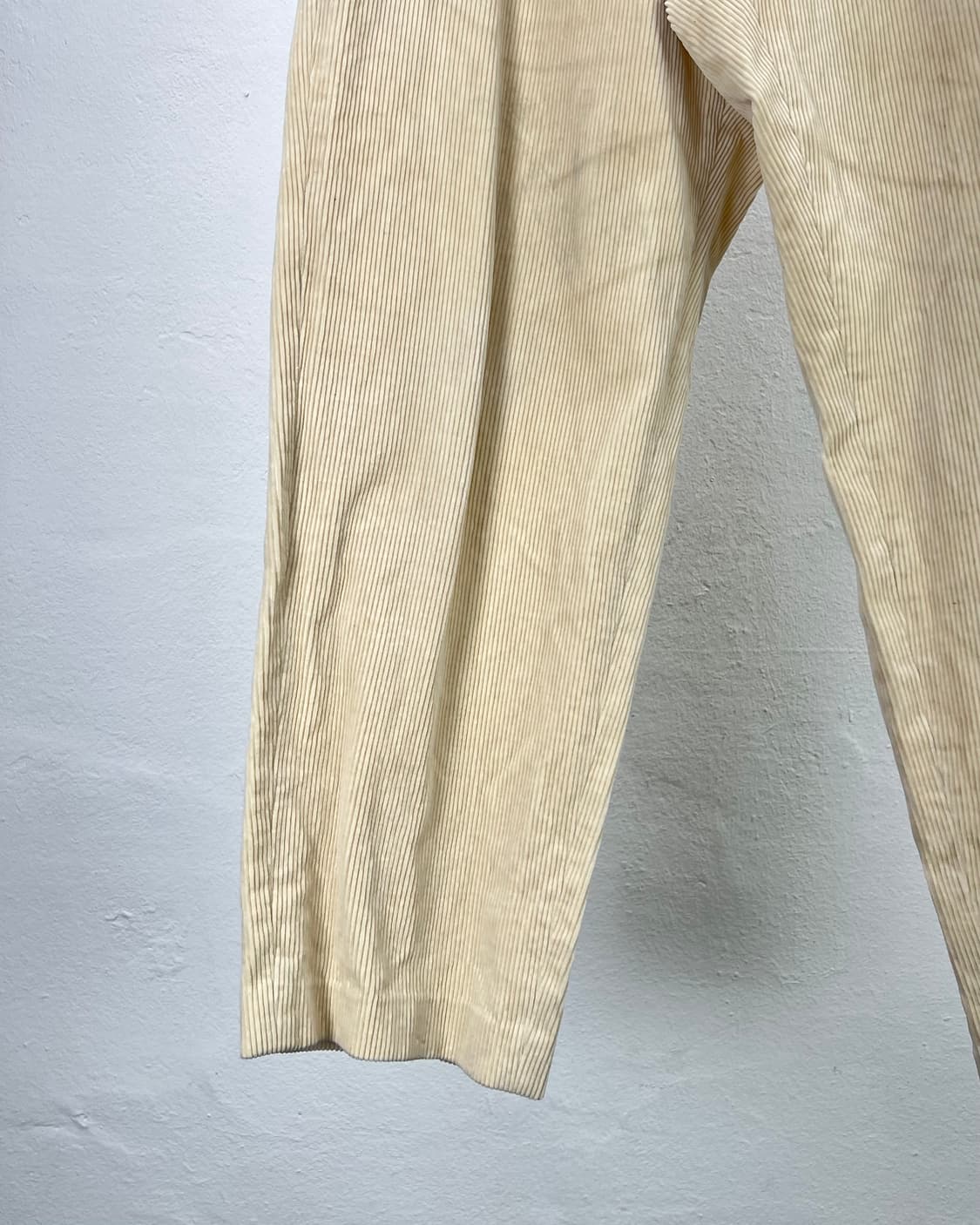 헤리티지 플로스 아이보리 골덴 코듀로이 트라우저 팬츠 상품이미지4