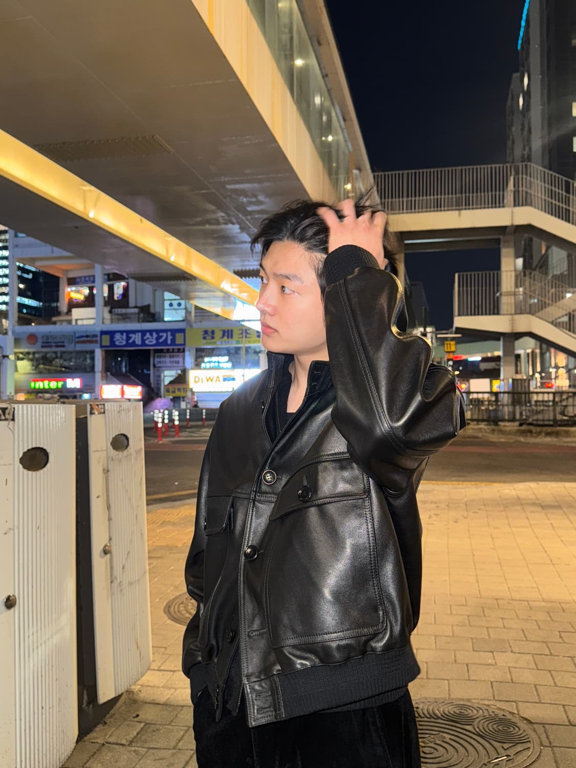 마리아노 포에버 레더 자켓 상품이미지1