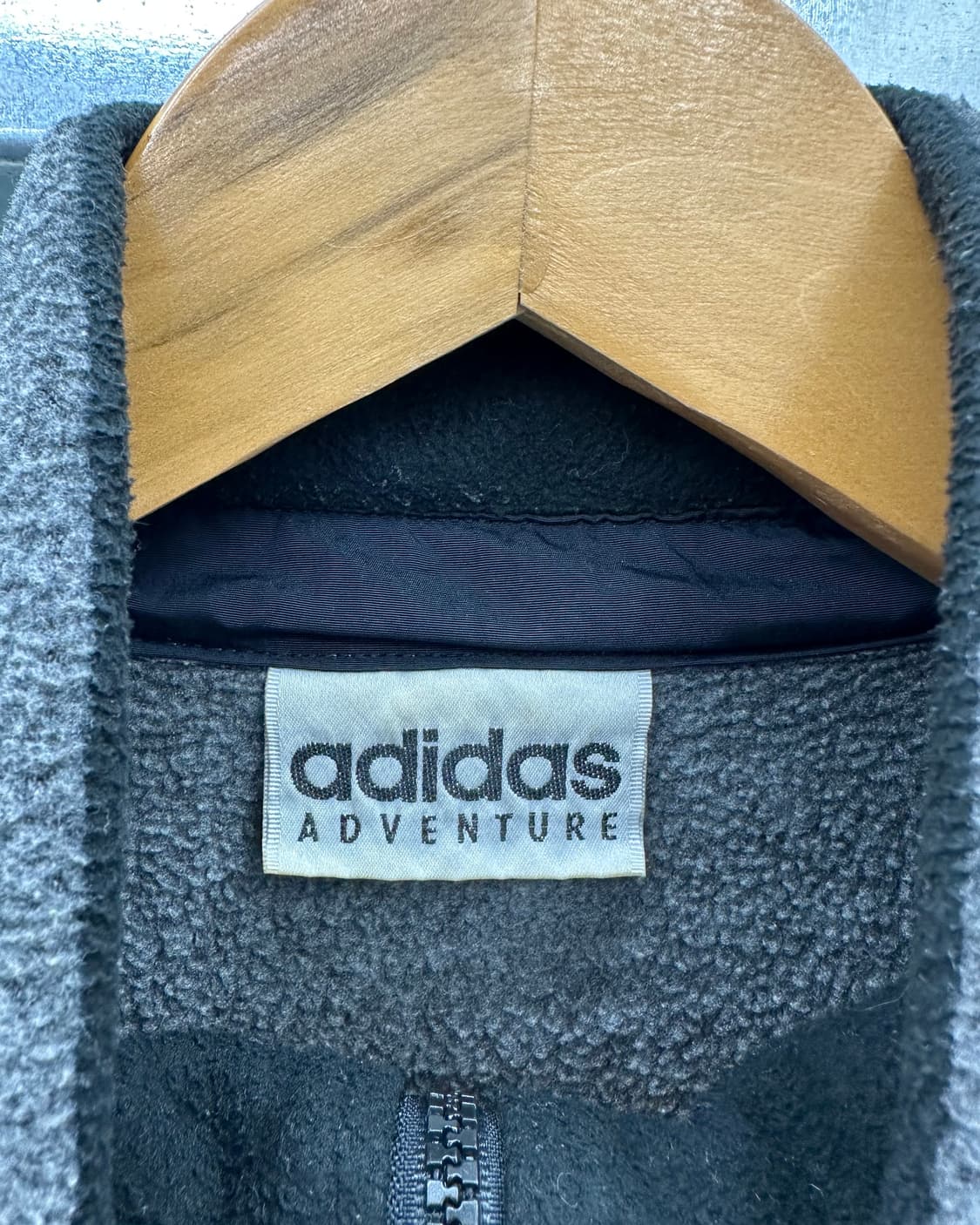 (M~L)80~90'S 아디다스 반집업 후리스-M1188 상품이미지3