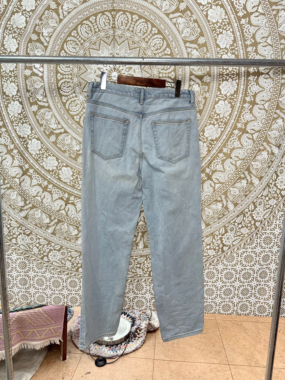 무신사스탠다드 연청 데님팬츠  상품이미지5