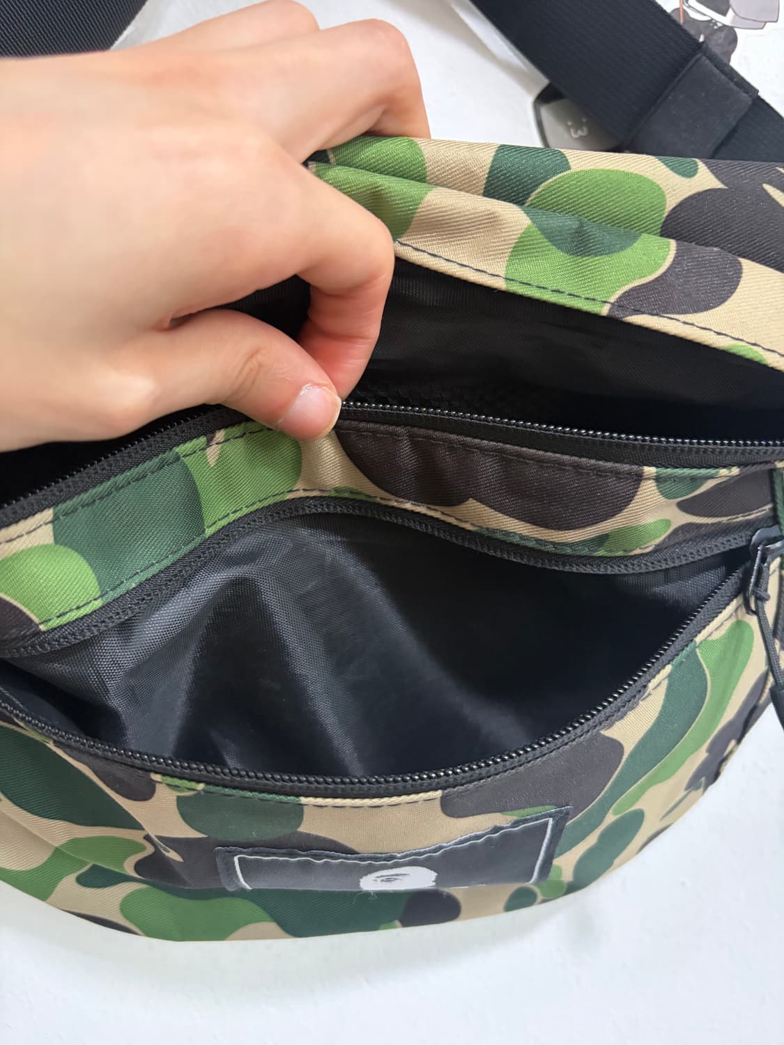 베이프 카모 힙색 상품이미지5