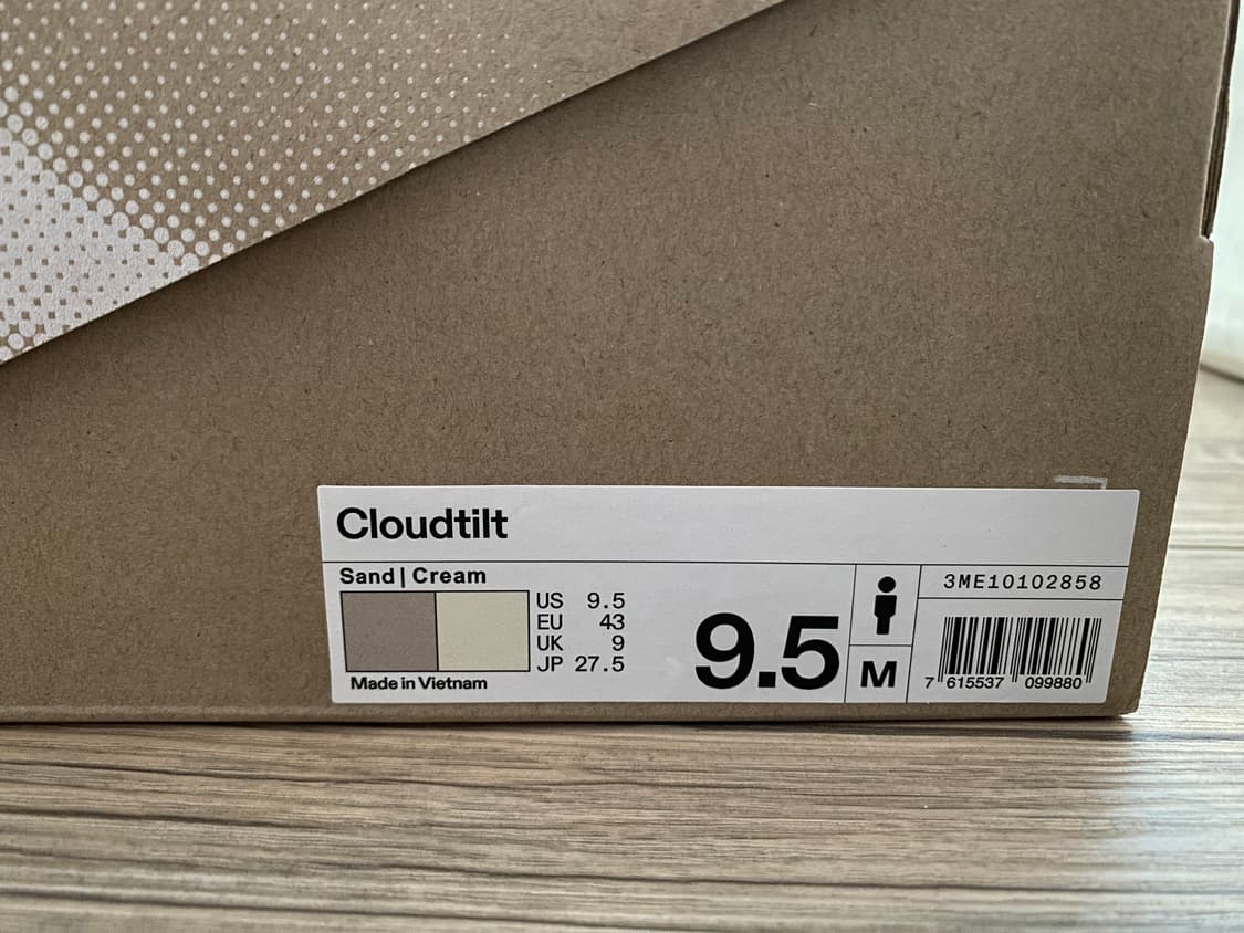 [275] 온 클라우드 틸트 샌드 크림 새상품 상품이미지4