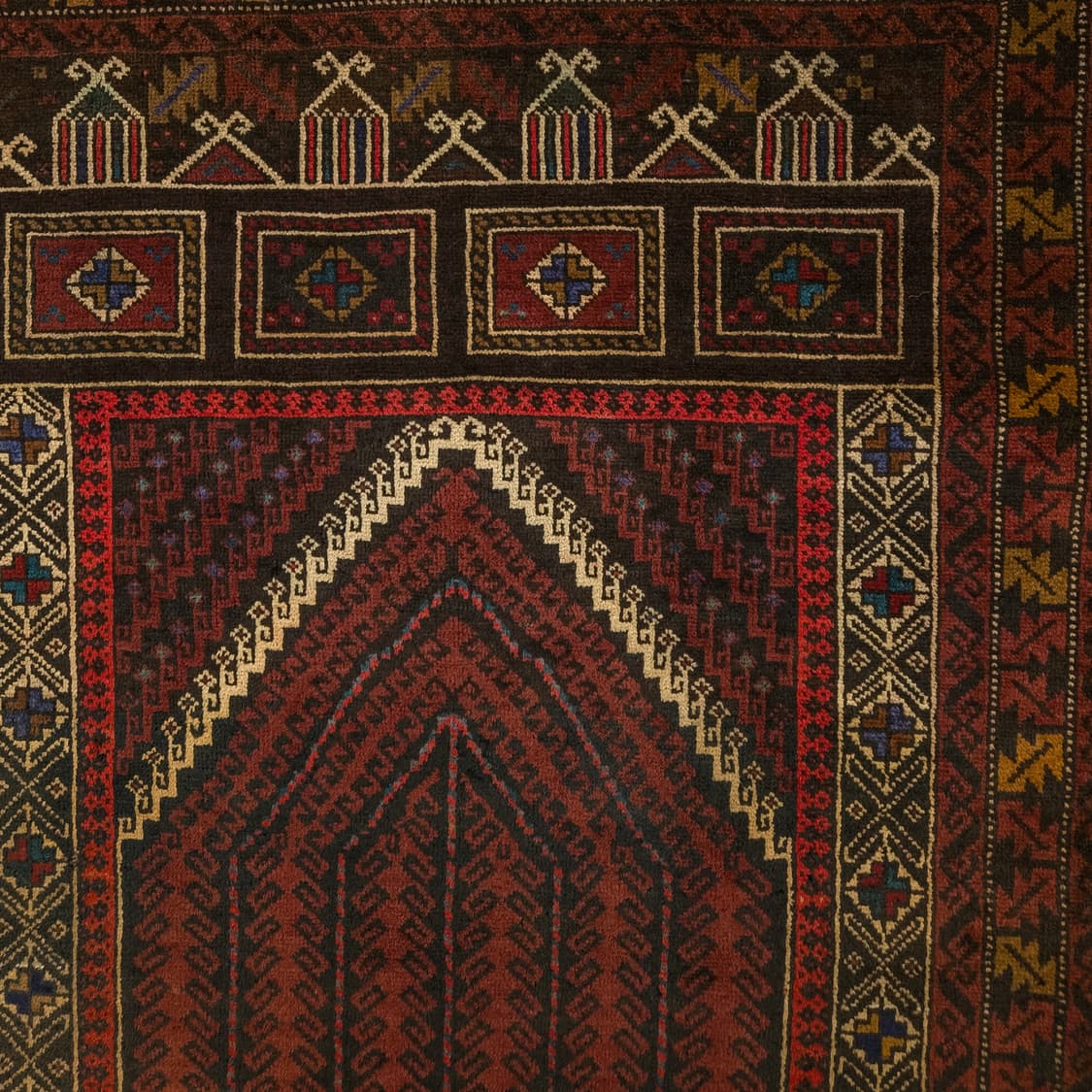 Balochi Prayer Rug 상품이미지5